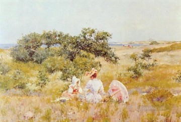 おとぎ話 別名夏の日 ウィリアム・メリット・チェイス Oil Paintings